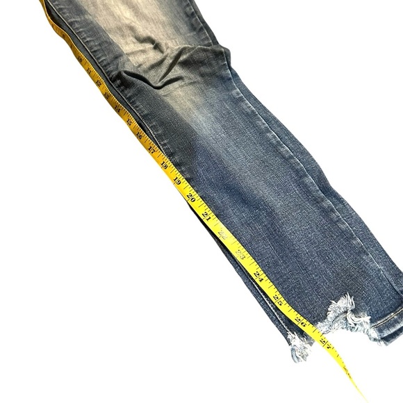 Paige Denim Verdugo Ankle Distressed Light Wash Denim Jeans Slim Leg Women's 29 - Picture 7 of 10